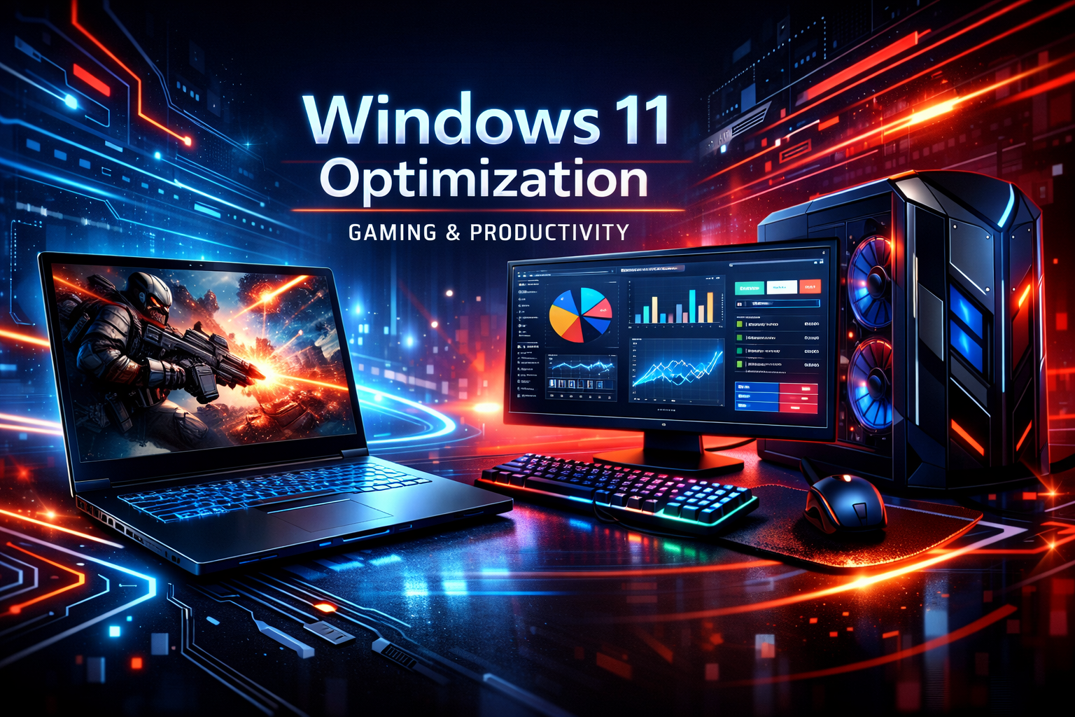 Windows 11 Extremo: Otimização Definitiva para Jogos e Produtividade em 2026